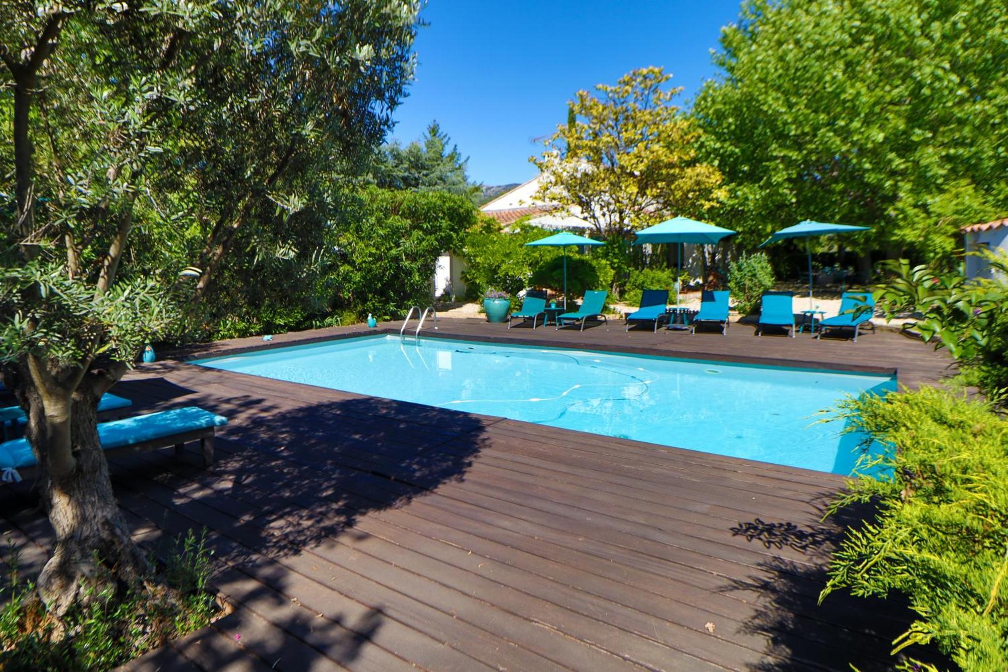 Le Mas De Bertagne Studio Kitchenette Terrasse Piscine Gemenos Exterior photo